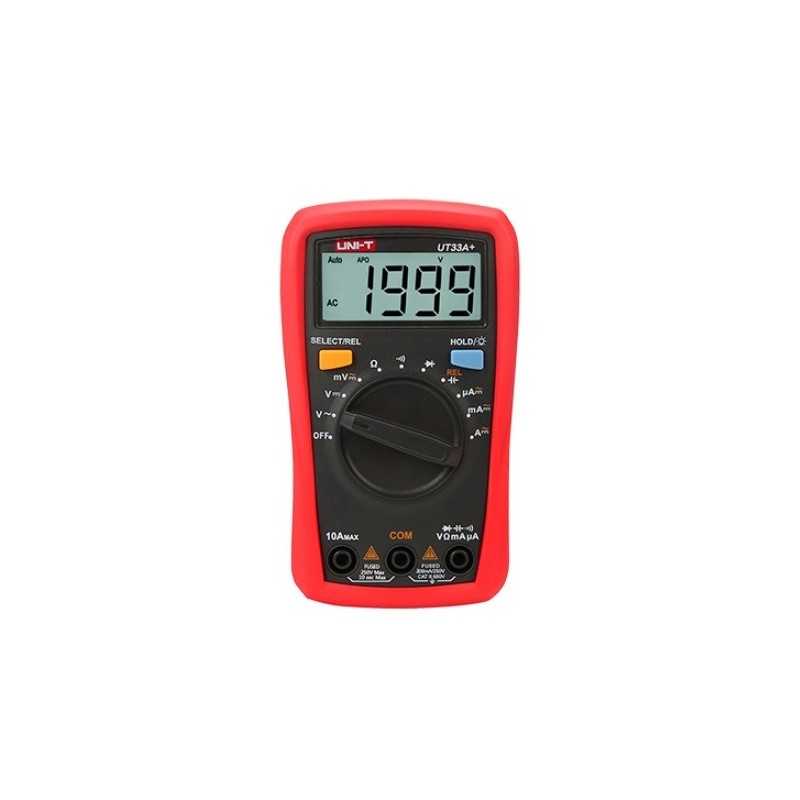 Multimetro Digital UT33A PLUS UNI-T Multimetro Digital UT33A PLUS UNI-T