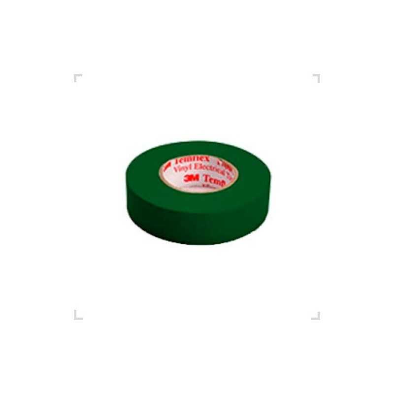 Cinta Aisladora Scotch 770 19mm 20m Verde 3M Cinta Aisladora Scotch 770 19mm 20m Verde 3M