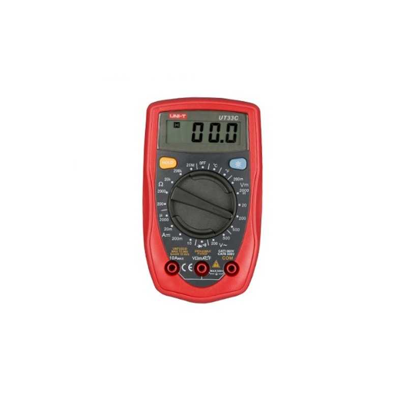 Multimetro Digital UT33C UNI-T Multimetro Digital UT33C UNI-T