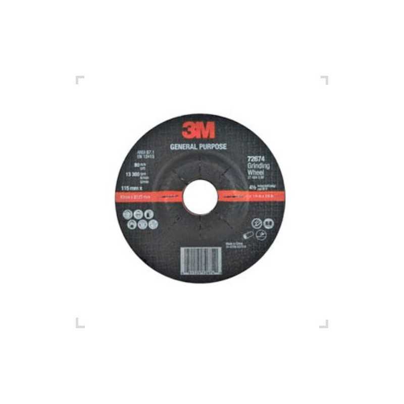 Disco de Desbaste 115mm 6,35mm 22,23mm 3M Disco de Desbaste 115mm 6,35mm 22,23mm 3M