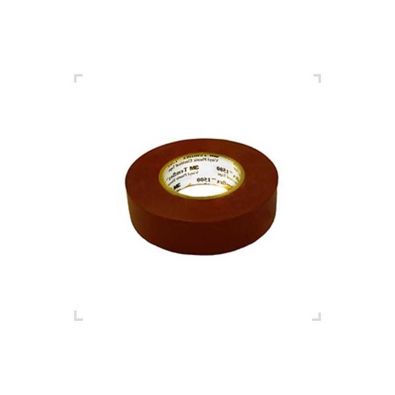 Cinta Aisladora Scotch 1550 19mm 20m Marron 3M Cinta Aisladora Scotch 1550 19mm 20m Marron 3M