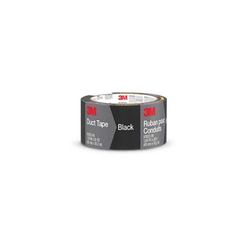 Cinta Ducto Duct Tape 48mm 18,2m Negra 3M Cinta Ducto Duct Tape 48mm 18,2m Negra 3M