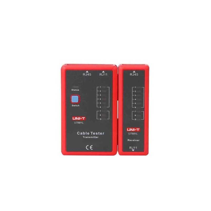 Tester Para Cables de Red y Telefono UT681L UNI-T Tester Para Cables de Red y Telefono UT681L UNI-T