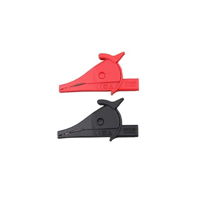 Pinzas Cocodrilo Aislado 80mm Rosca M4 UTC02B UNI-T Pinzas Cocodrilo Aislado 80mm Rosca M4 UTC02B UNI-T