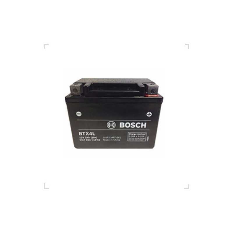 Bateria Para Moto BTX4L 12v 3Ah BOSCH Bateria Para Moto BTX4L 12v 3Ah BOSCH