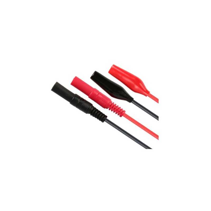 Puntas de Prueba Cocodrilo Cable Termosellado UTL41 UNI-T Puntas de Prueba Cocodrilo Cable Termosellado UTL41 UNI-T